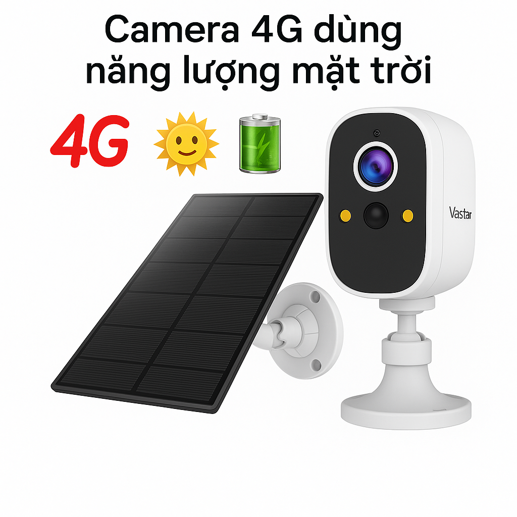 Camera năng lượng mặt trời dùng Sim 4G BG55